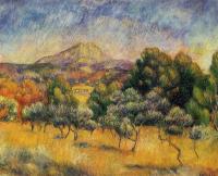 Renoir, Pierre Auguste - Mont Sainte-Victoire